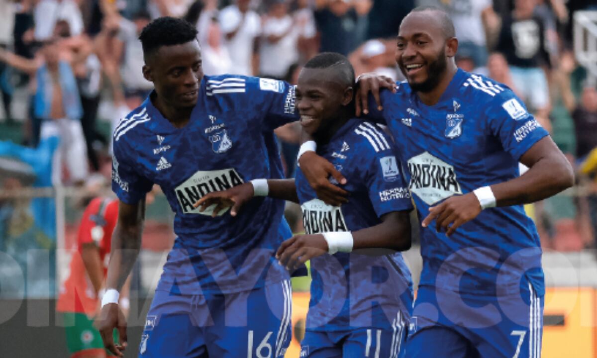 Carlos Andrés Gómez, Millonarios. Foto: Dimayor