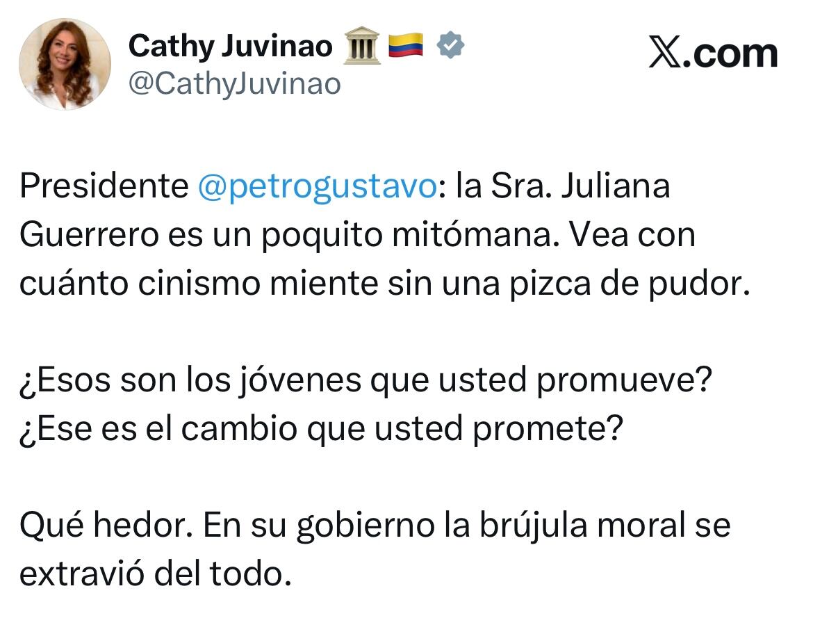 Post de Catherine Juvinao
