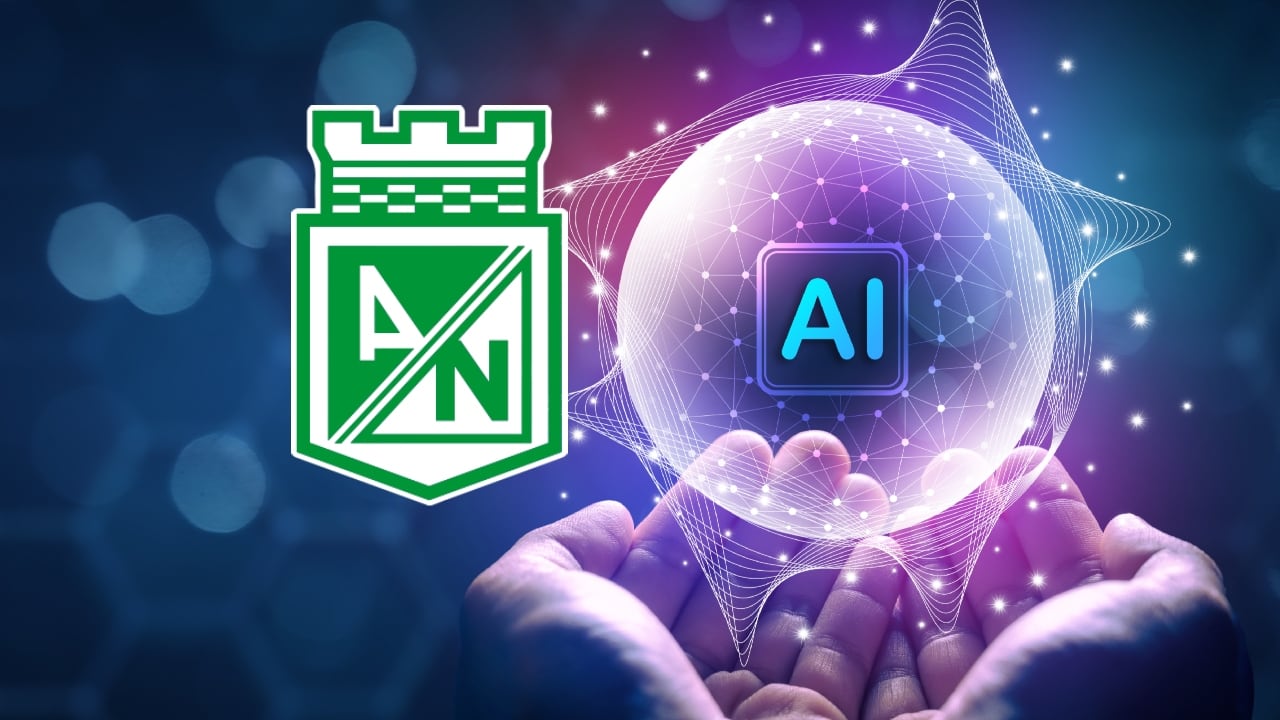 Escudo Atlético Nacional / Imagen referencia IA