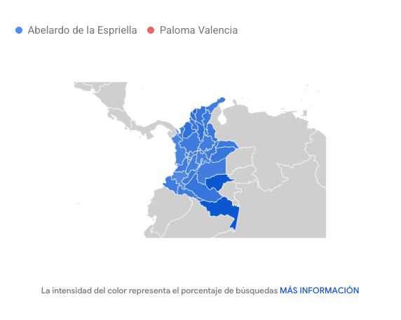 Abelardo de la Espriella domina las búsquedas en Google, según Google Trends.