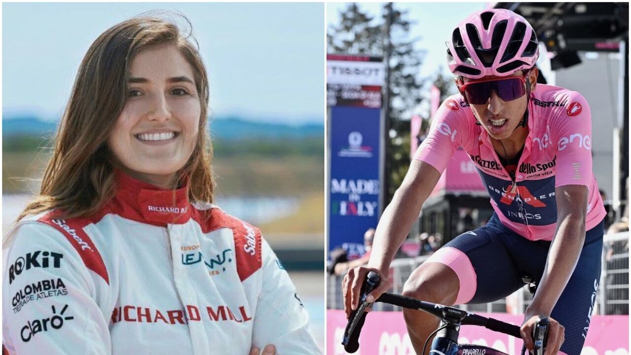 La piloto colombiana envió un nuevo mensaje de apoyo y fortaleza al ciclista del INEOS.