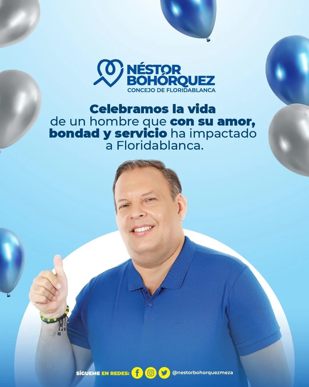 Esta imagen fue publicada en el FanPage de Néstor Bohórquez.