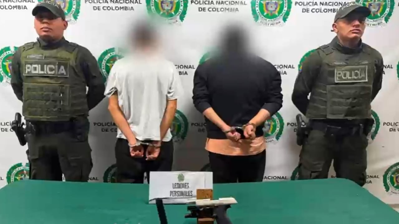 Los dos señalados fueron detenidos.