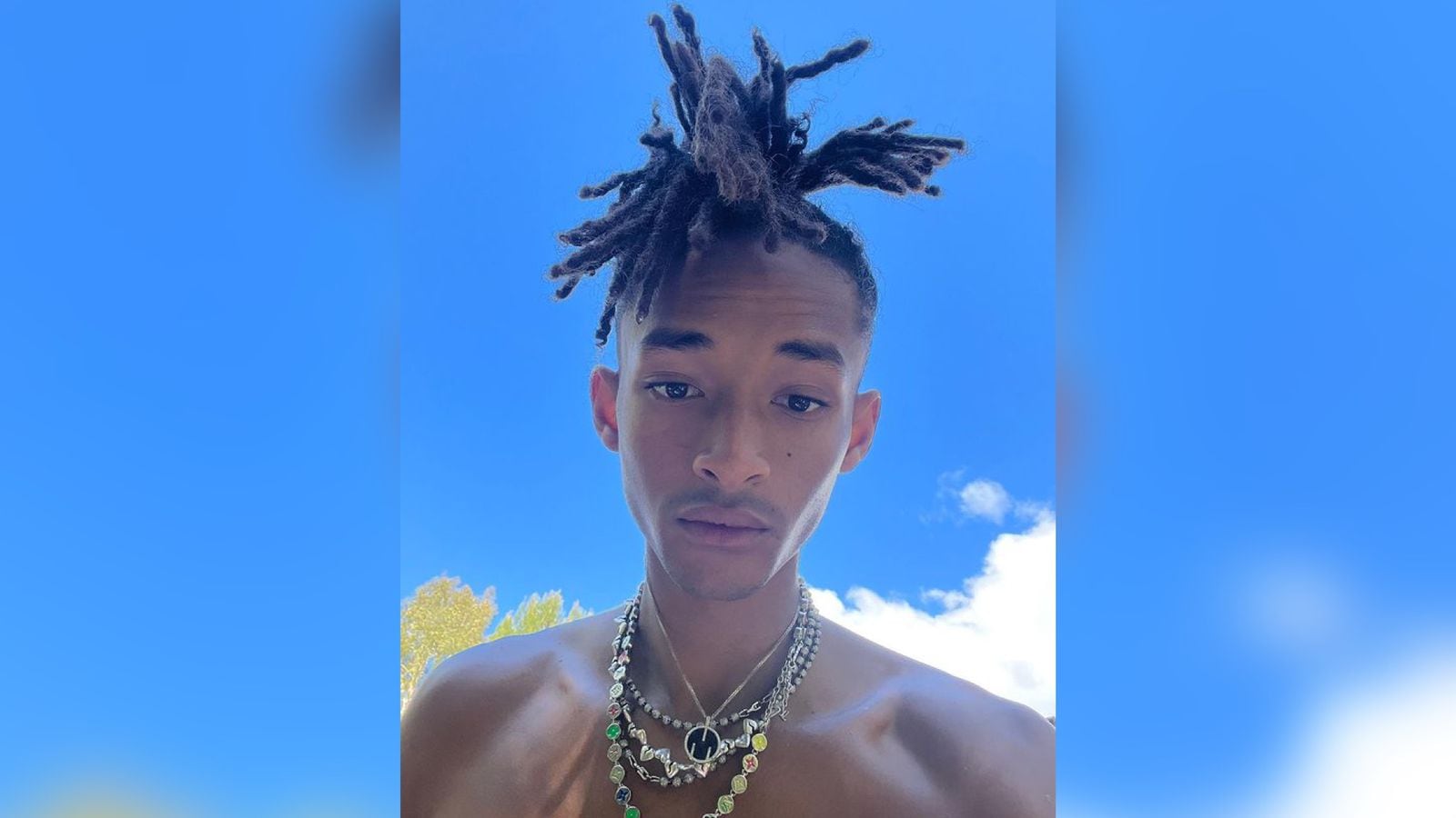 El cantante y rapero Jaden Smith.