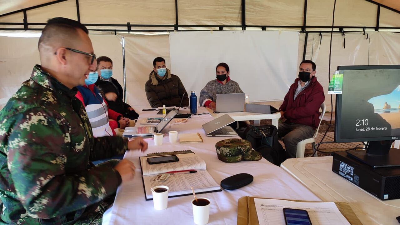 Autoridades adelantaron un consejo de seguridad local en Sumapaz.