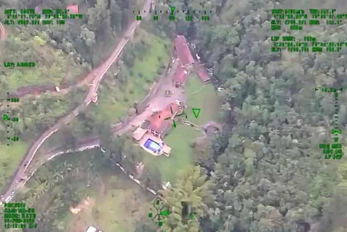 Tres presuntos asaltantes fueron capturados en zona rural de Cali luego de ser perseguidos por aire y tierra.