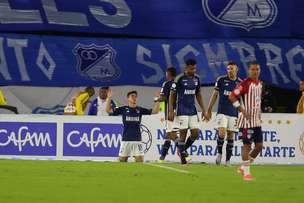 Millonarios vs Junior - fecha 6 cuadrangulares - Liga BetPlay.