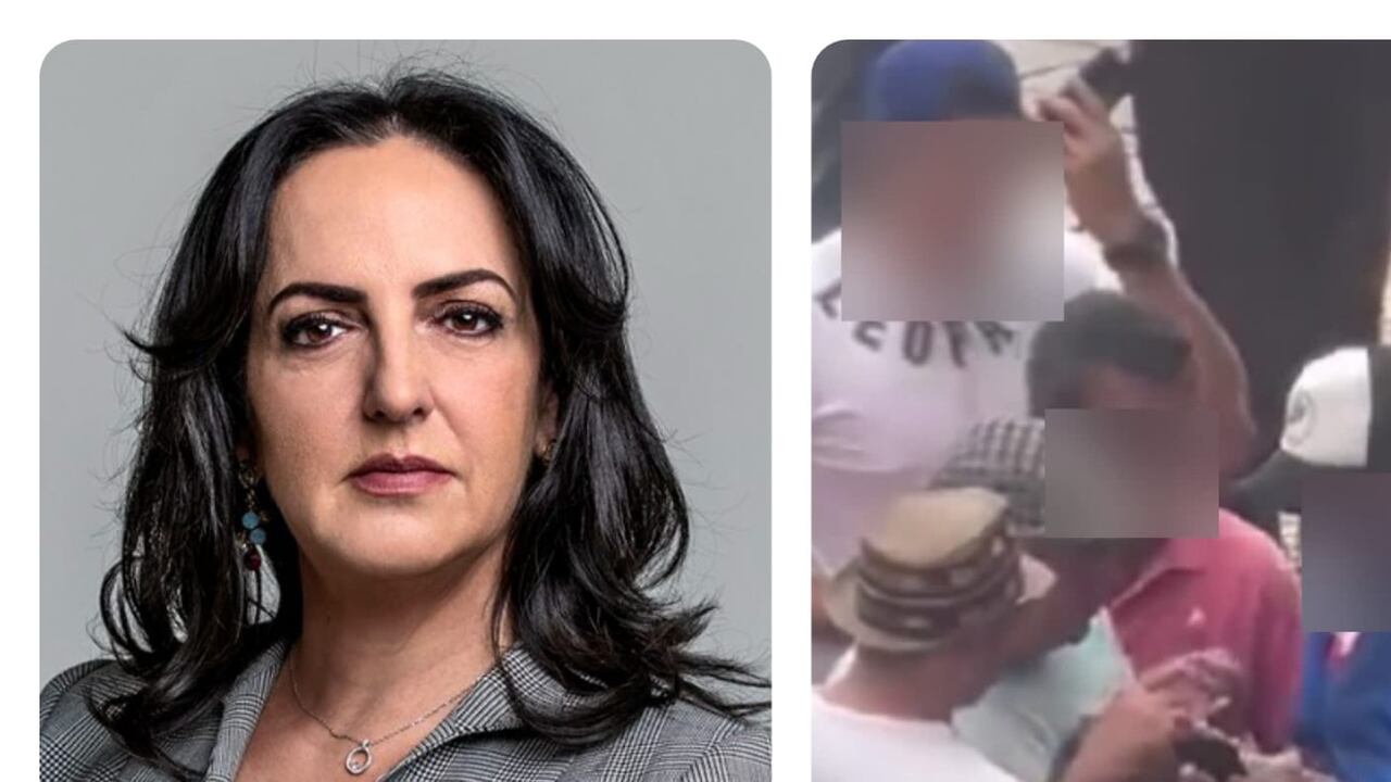 La senadora María Fernanda Cabal denunció que algunas personas habrían recibido dinero por haber asistido a la marcha en apoyo a las reformas de Petro en Cali.