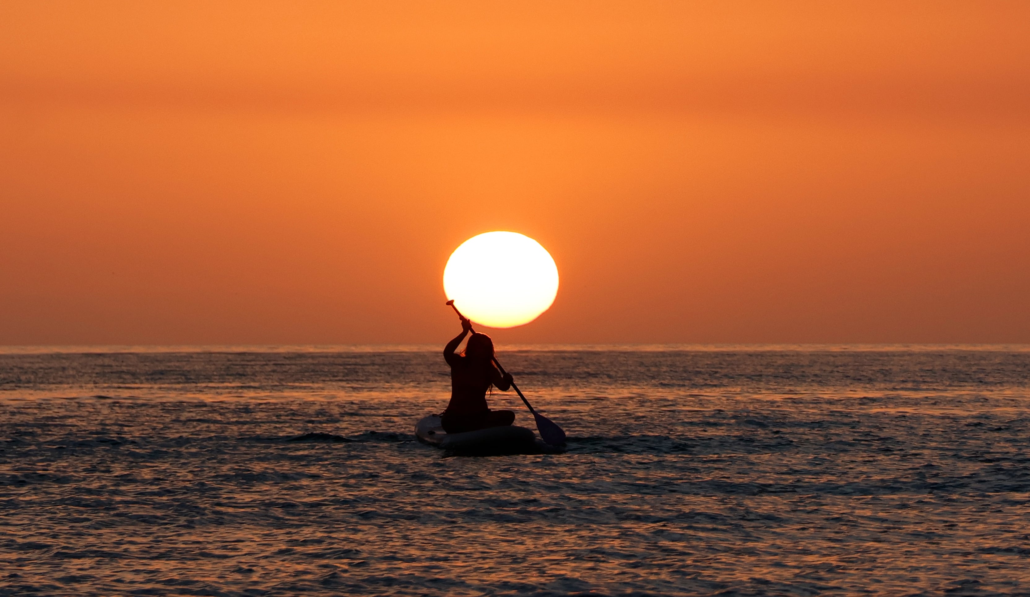 El lago Western brinda una oportunidad ideal para remar en kayak o paddleboard