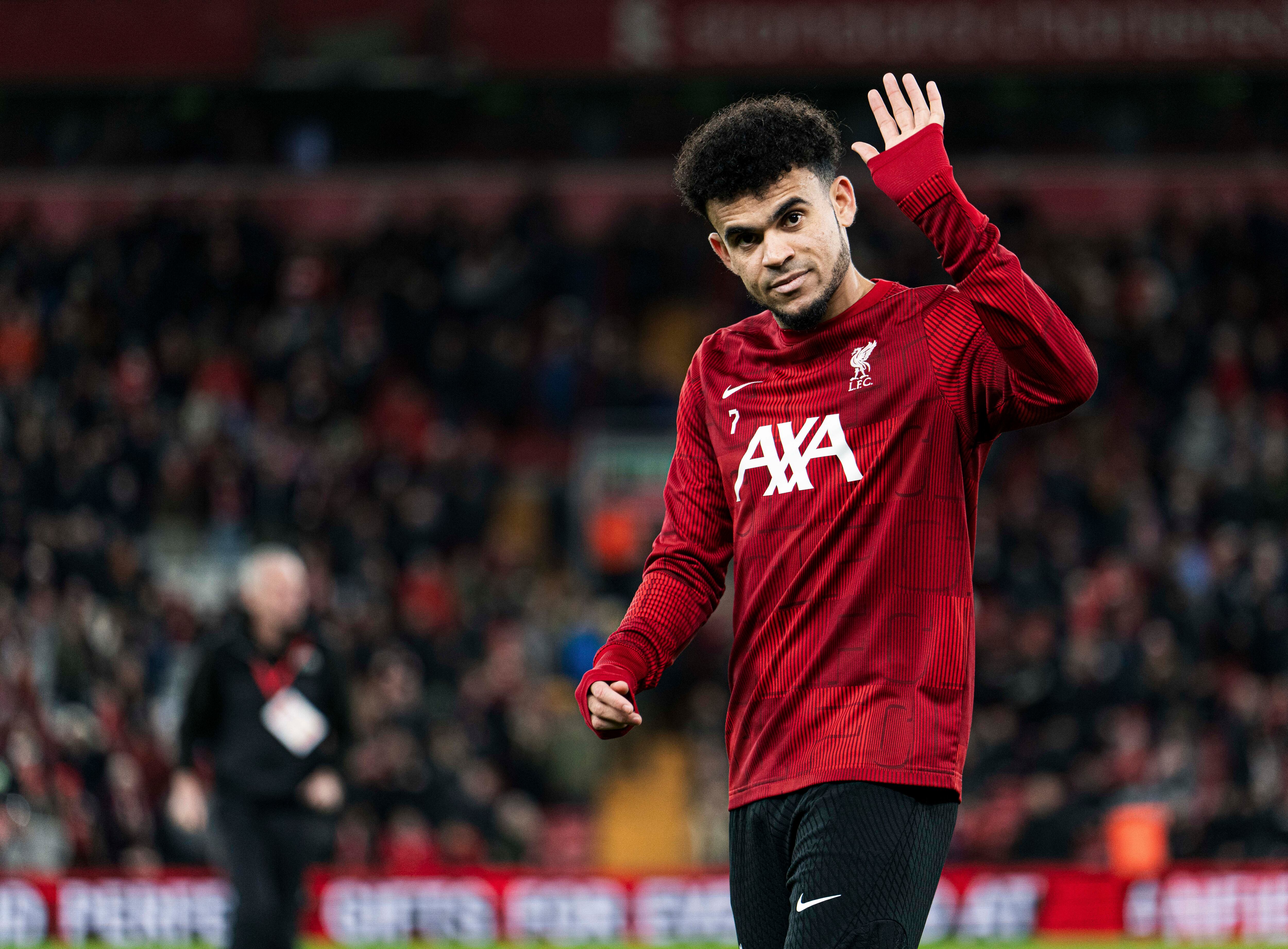 Luis Díaz jugará, junto al Liverpool, este 1 de enero de 2024.