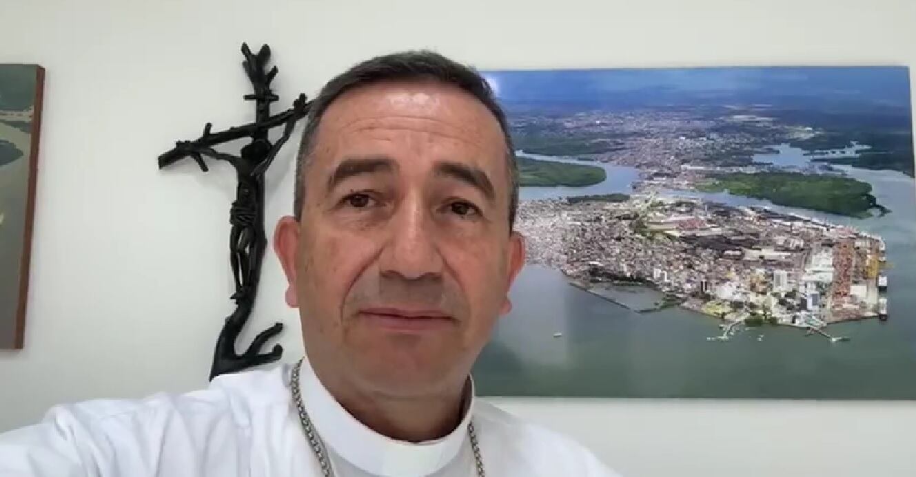 Monseñor Rubén Darío Jaramillo, obispo de Buenaventura.