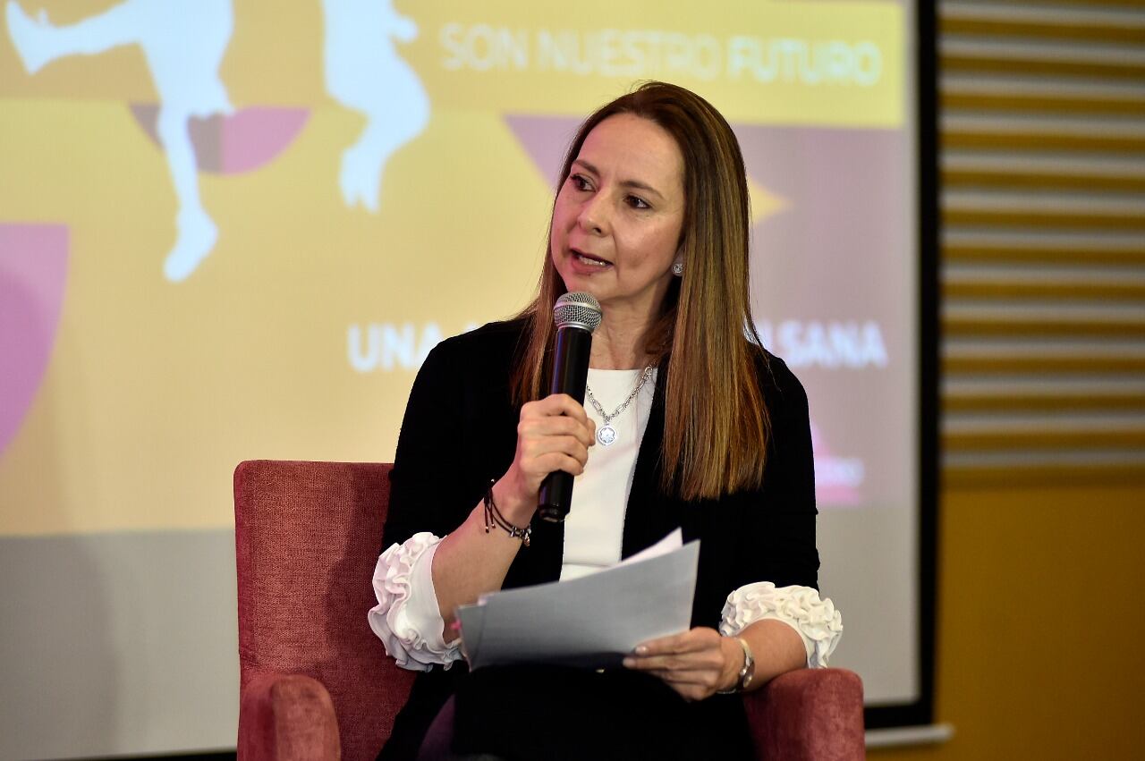 Consejera Presidencial para la Niñez y la Adolescencia, Carolina Salgado.