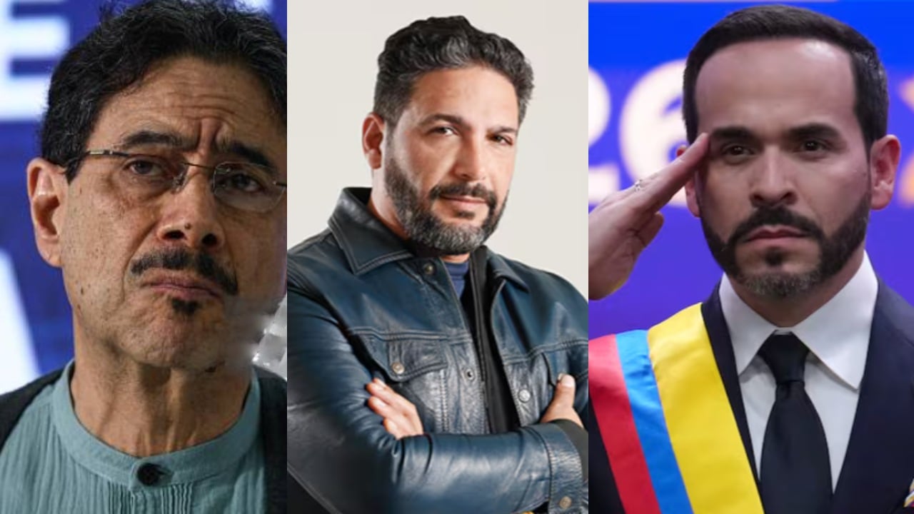 De izquierda a derecha: Iván Cepeda, Agmeth Escaf y Abelardo De La Espriella