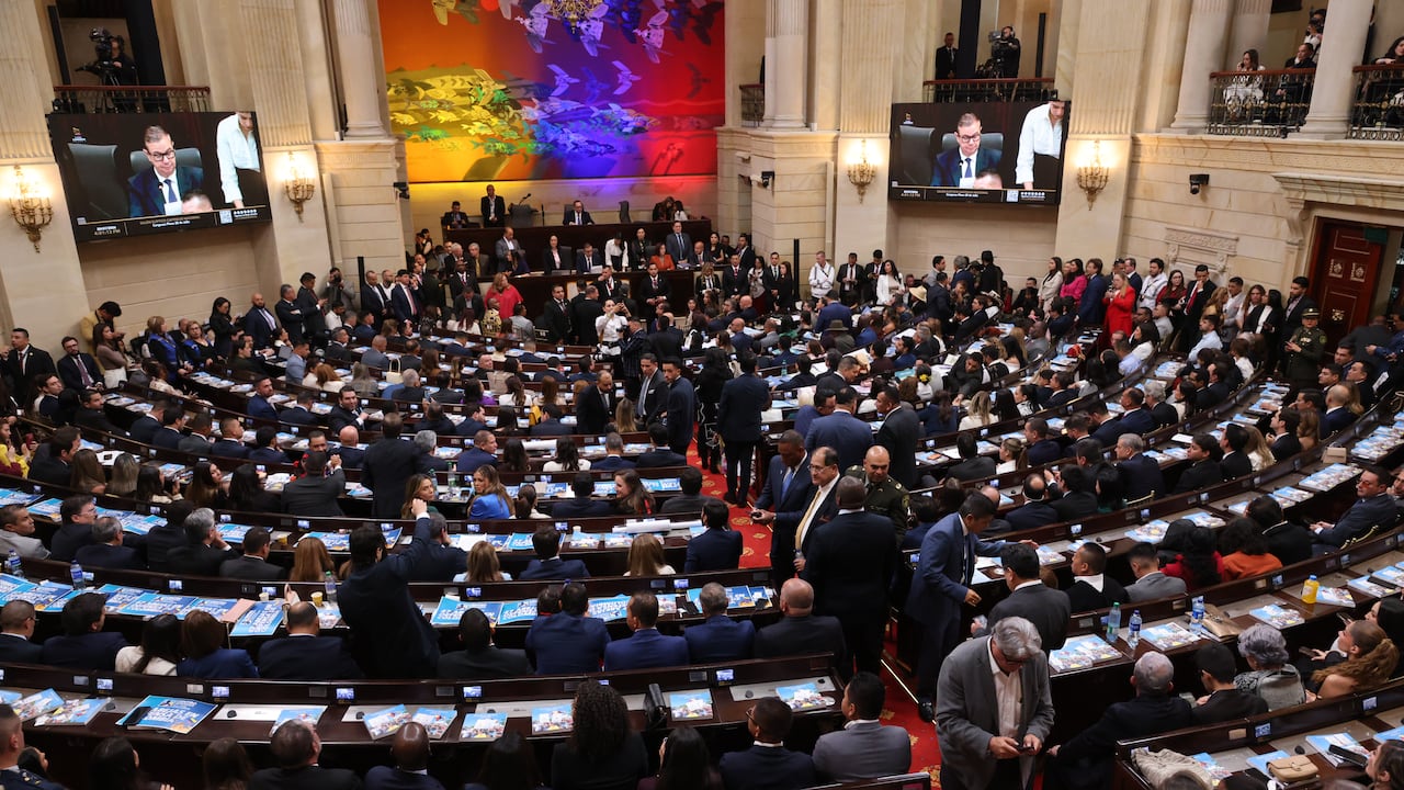 Salón Elíptico del Congreso de la República.