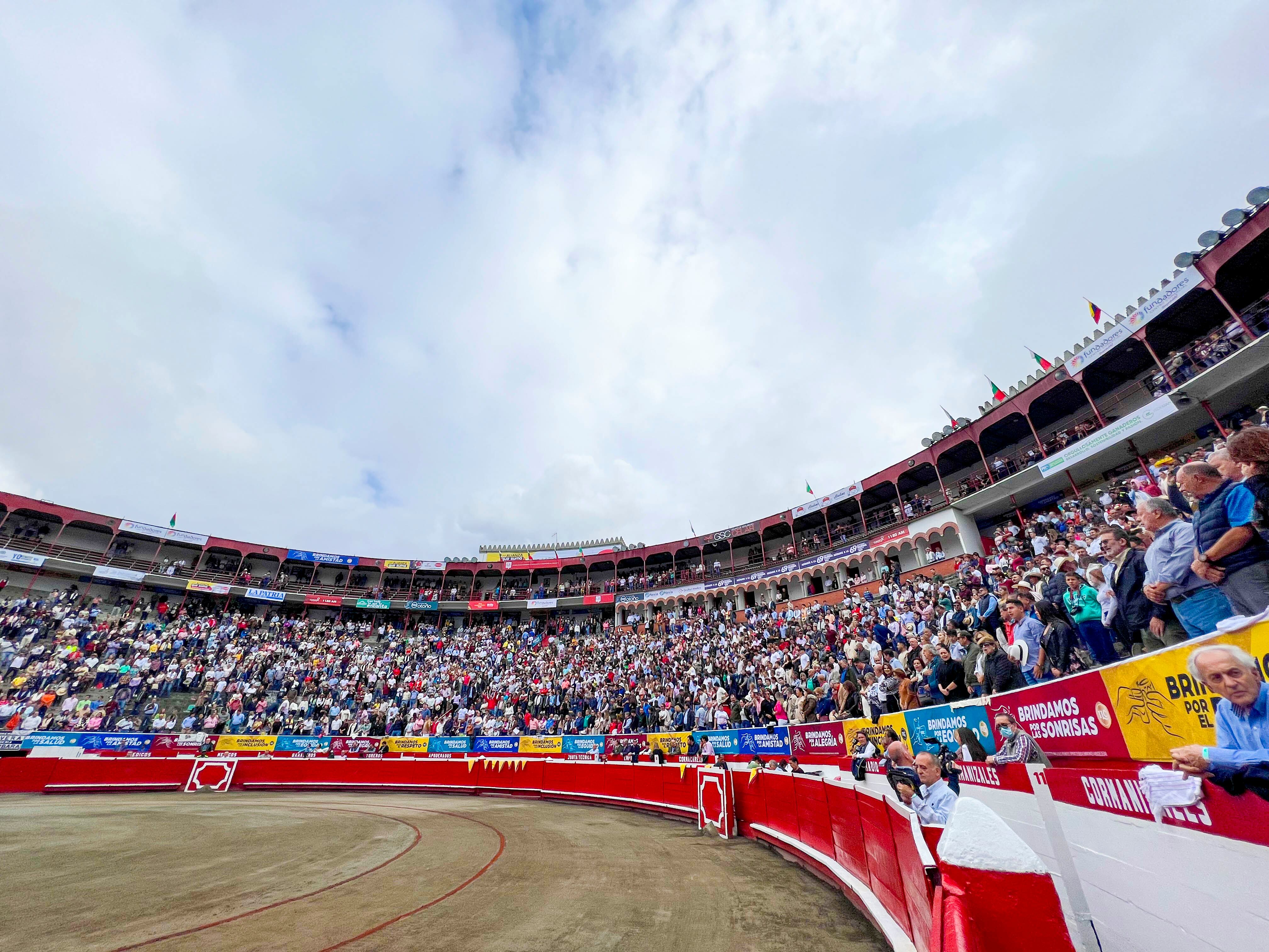 Plaza de toros de Manizales. Primera Corrida. Temporada Taurina 2023.