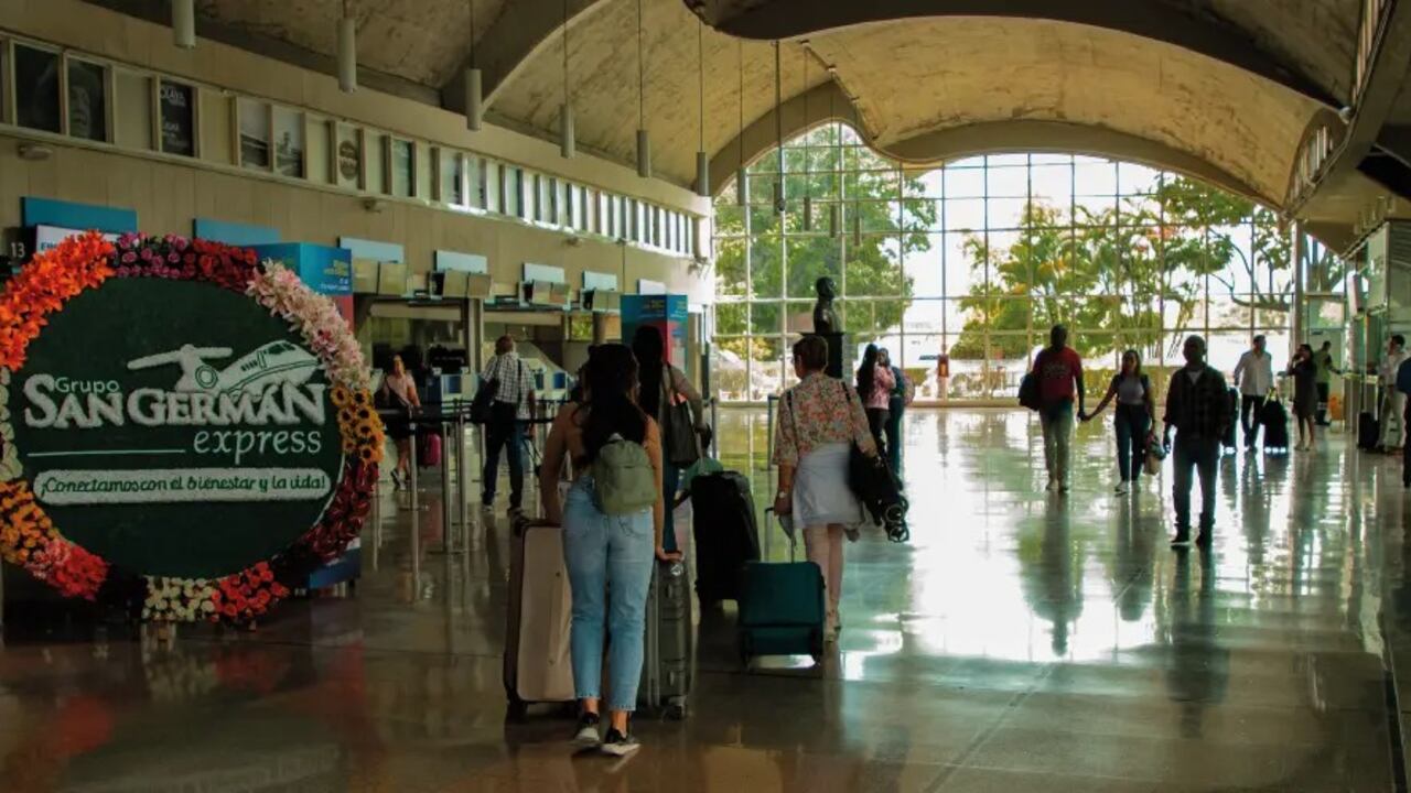 Grupo San Germán ofrecía vuelos desde el Aeropuerto Olaya Herrera de Medellín.