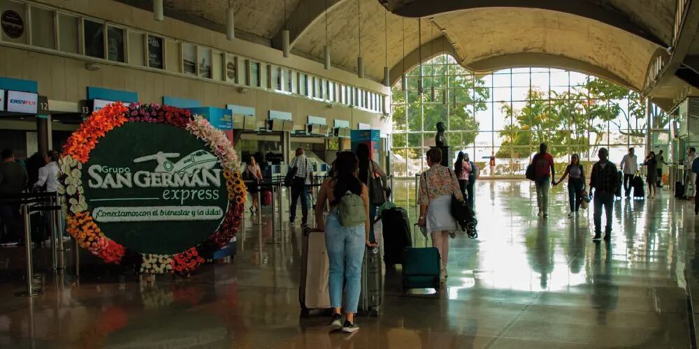 Grupo San Germán ofrecía vuelos desde el Aeropuerto Olaya Herrera de Medellín.