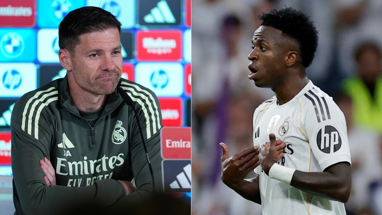 Xabi Alonso dio por terminado el caso con Vinícius Júnior en el Real Madrid