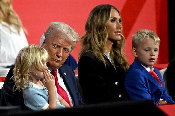 Donald y Lara Trump