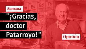 Salud Hernández-Mora agradece a Manuel Elkin Patarroyo.