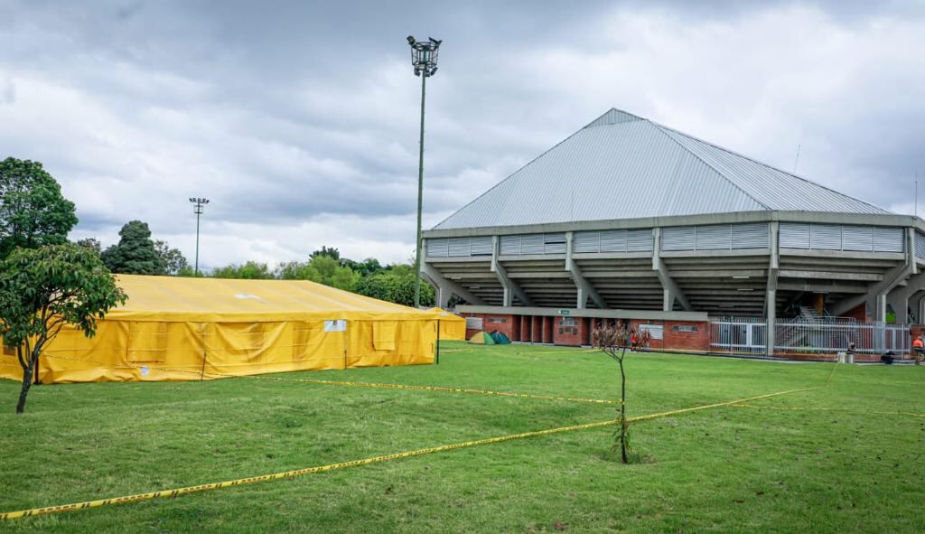 Llegada de la minga indígena a Bogotá