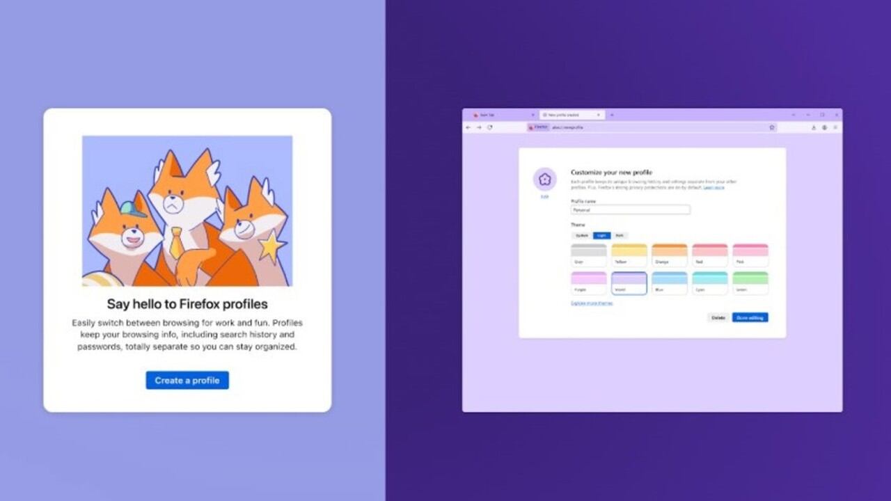 Firefox integrará perfiles de navegación a partir del próximo martes 14 de octubre.