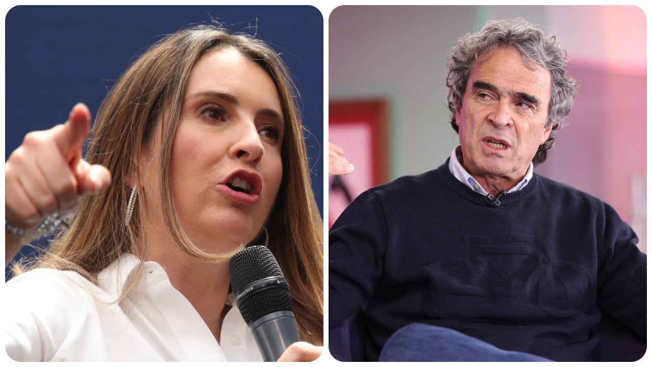 Paloma Valencia y Sergio Fajardo.