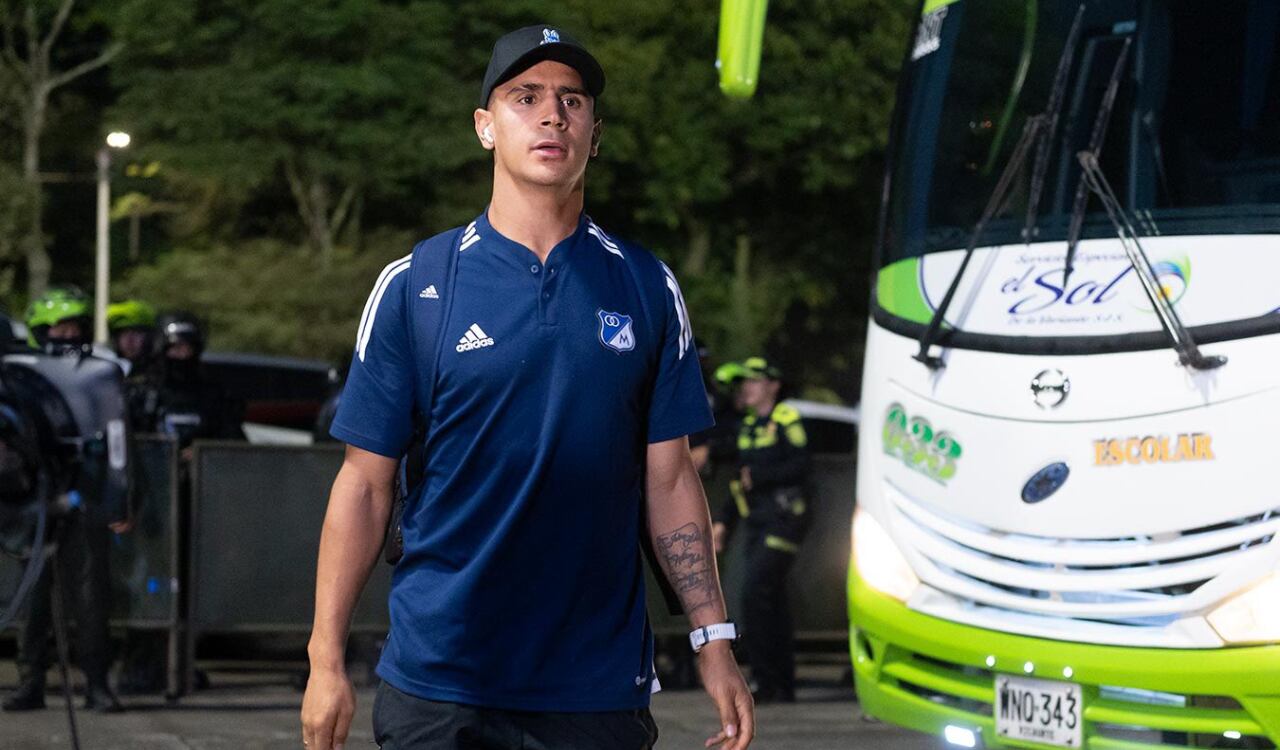 Daniel Cataño pisó nuevamente el estadio donde fue agredido hace un par de semanas.