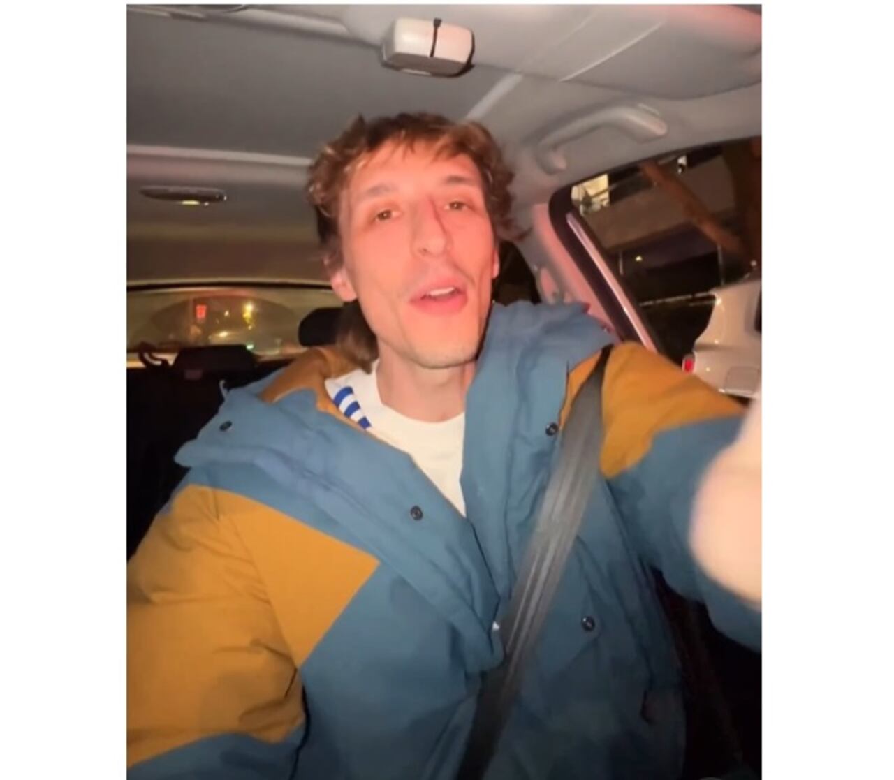 Camilo Pugliato pidió un domicilio y llegó hasta donde estaba