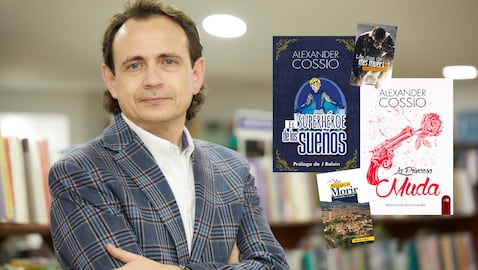 Alexander Cossio (Medellín, 1974), profesional del Arte en Literatura, es magíster en Creación Literaria por la UPF (Barcelona) y en Estudios Políticos de la UPB.