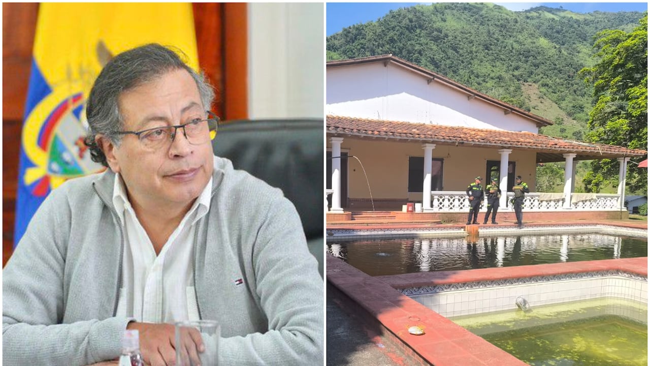 Gustavo Petro y hacienda de El Osito