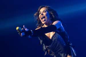 MADRID, SPAIN - JULY 28: Gloria Trevi performs during the Universal Music Festival 2023 at Teatro Real on July 28, 2023 in Madrid, Spain. (Photo by Aldara Zarraoa/Redferns)