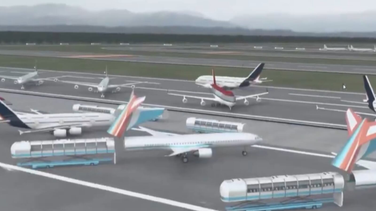 Las largas colas, los pasillos estrechos y la seguridad estresante desaparecerán y serán reemplazados por un nuevo sistema totalmente automatizado