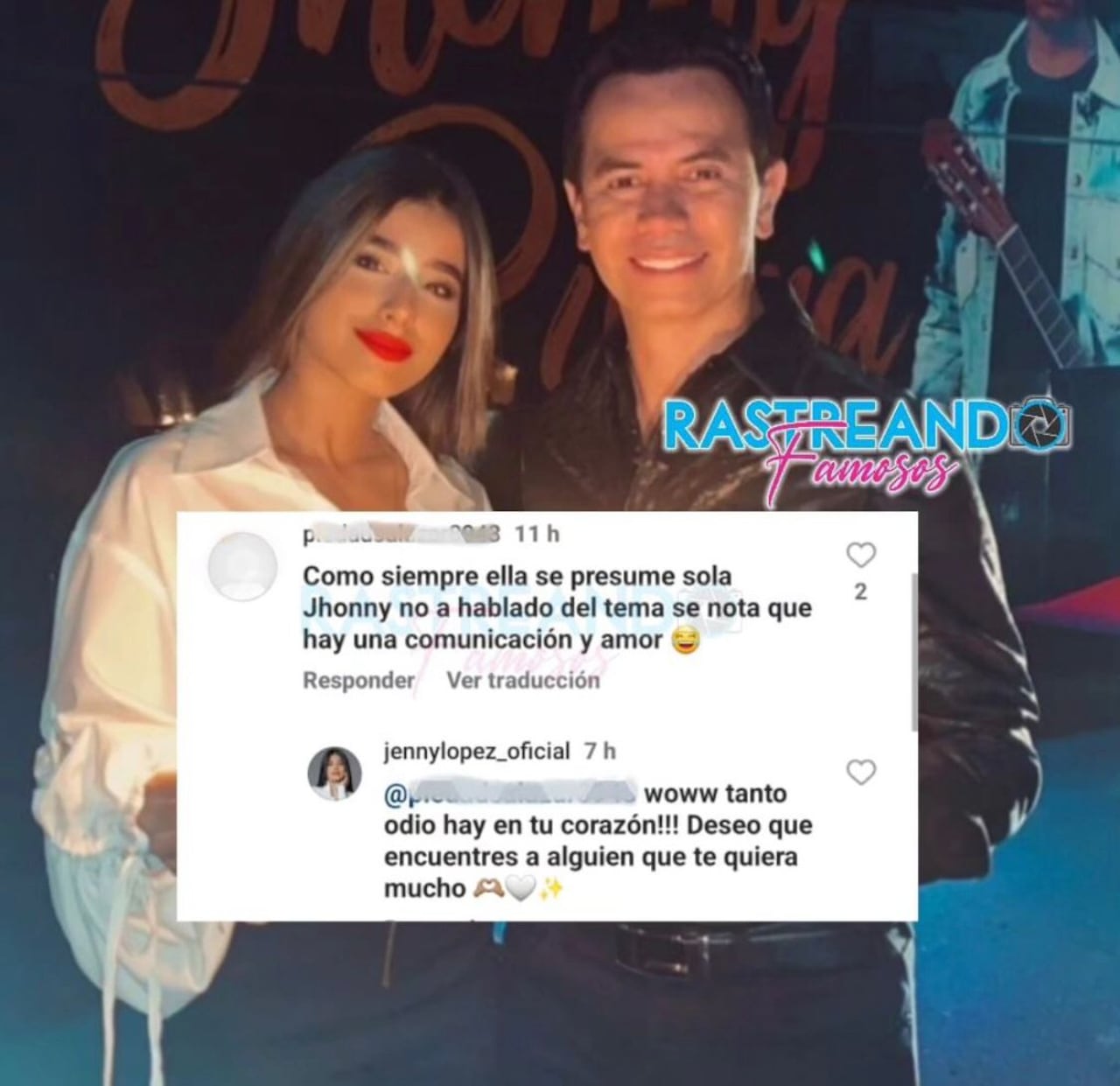 Novia de Jhonny Rivera enfrenta a sus detractores