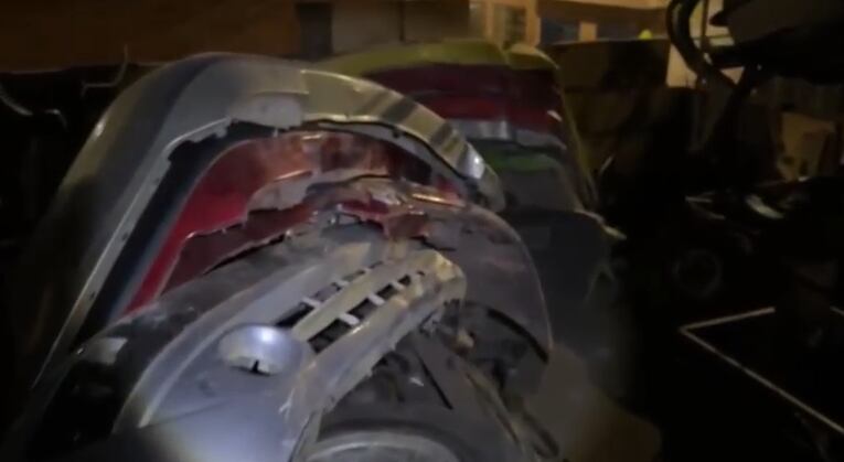 La metropolitana desmanteló el taller dedicado al desguace de vehículos y venta de autopartes ilegales en internet.