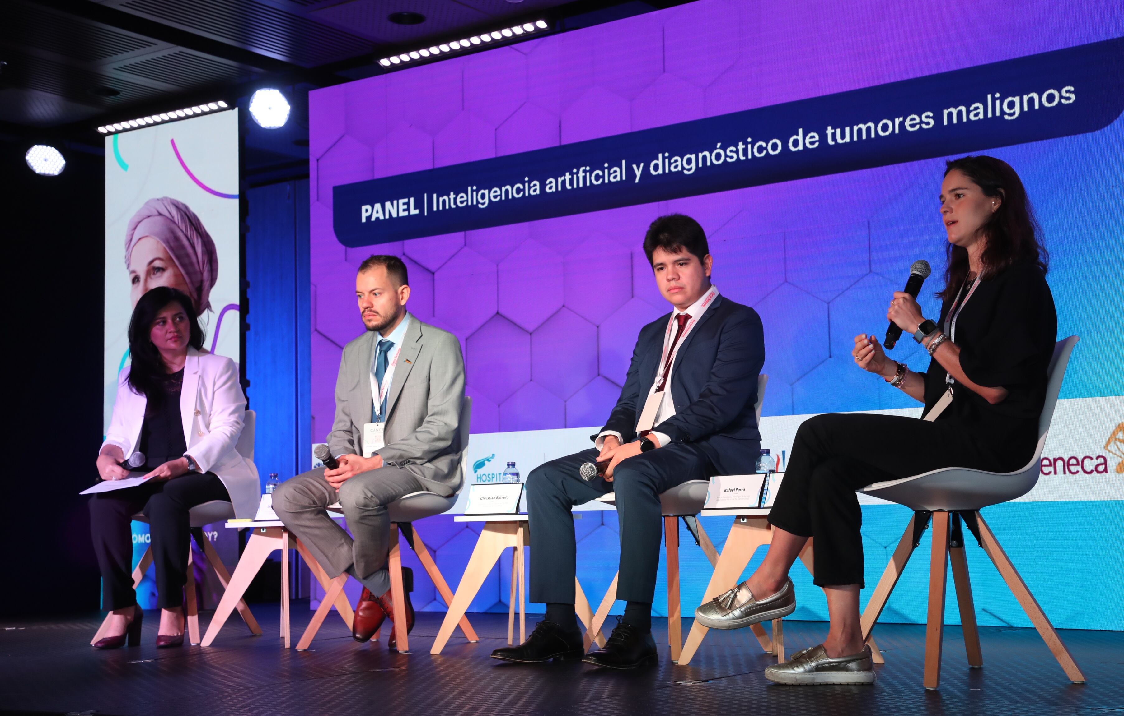 Foro cáncer: ¿cómo estamos hoy?
17 de octubre de 2024 de 08:00 a.m. – 12:00 a.m.
Edificio Semana ​|  Bogotá, Colombia
PANEL | Inteligencia artificial y diagnóstico de tumores malignos
Objetivo:
Christian Barreto
Diagnostic Science Liaison en Cluster Andino de AstraZeneca  

Rafael Parra
Jefe Patología y Patología Molecular Instituto Nacional de Cancerología 

Valentina Agudelo
Creadora dispositivo ‘Soy Julieta’ 
Modera: 
Lucy Libreros
Editora de Salud y Vida Moderna de SEMANA