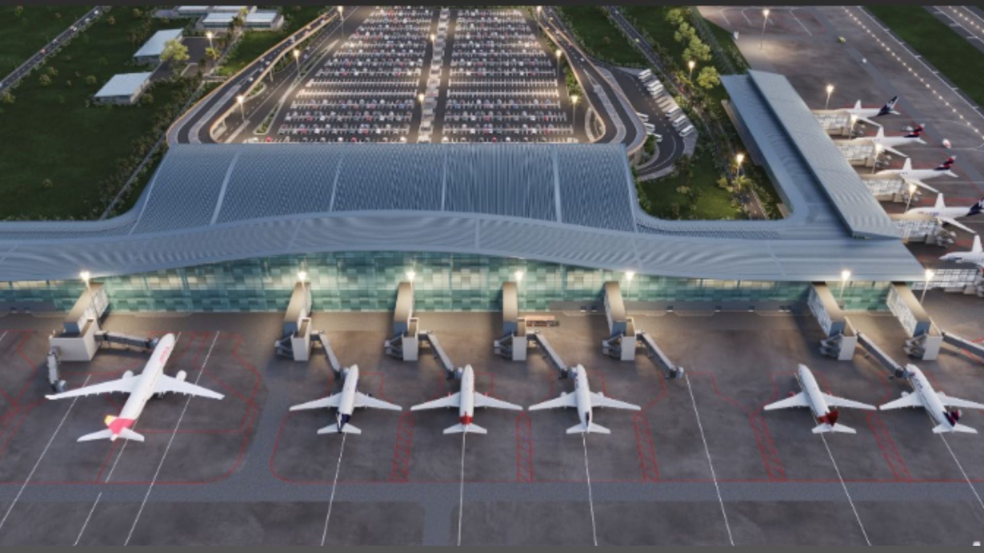 La llamada “Ciudad Aeroportuaria de Cartagena” o proyecto CACI contempla un nuevo aeropuerto internacional, zonas logísticas y desarrollo urbanístico en Bayunca, al norte de Cartagena.