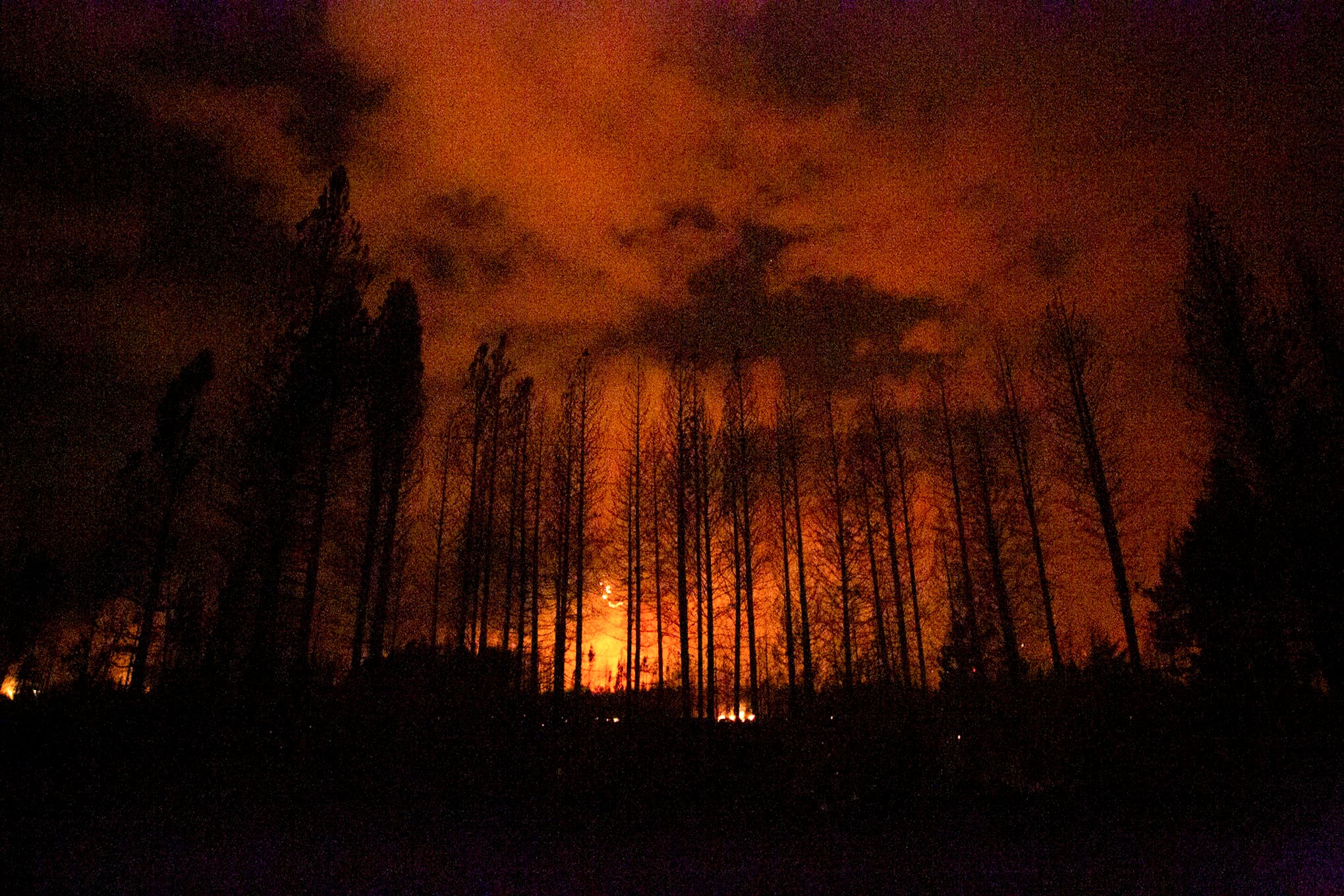 Incendios en Chubut, Argentina.