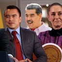 Gustavo Petro, Daniel Noboa, Nicolas Maduro y Claudia Sheinbaum