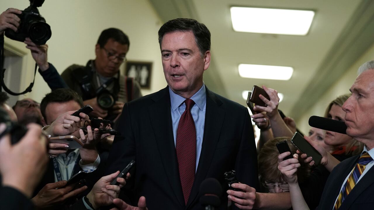 El exdirector del FBI, James Comey.
