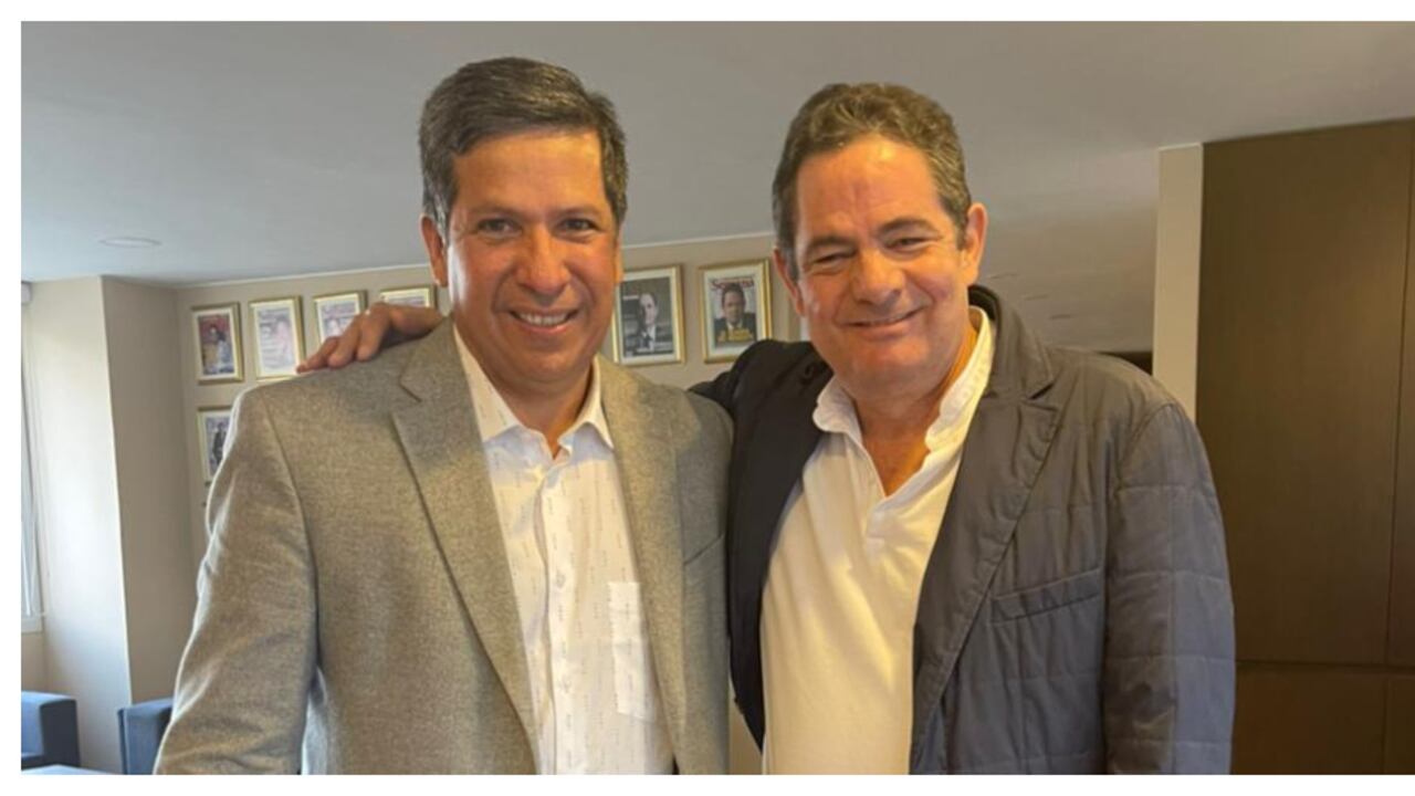 Rodrigo Lara Sánchez y Germán Vargas Lleras