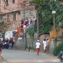 Homicidio terminó en fuerte asonada en el nororiente de Medellín.