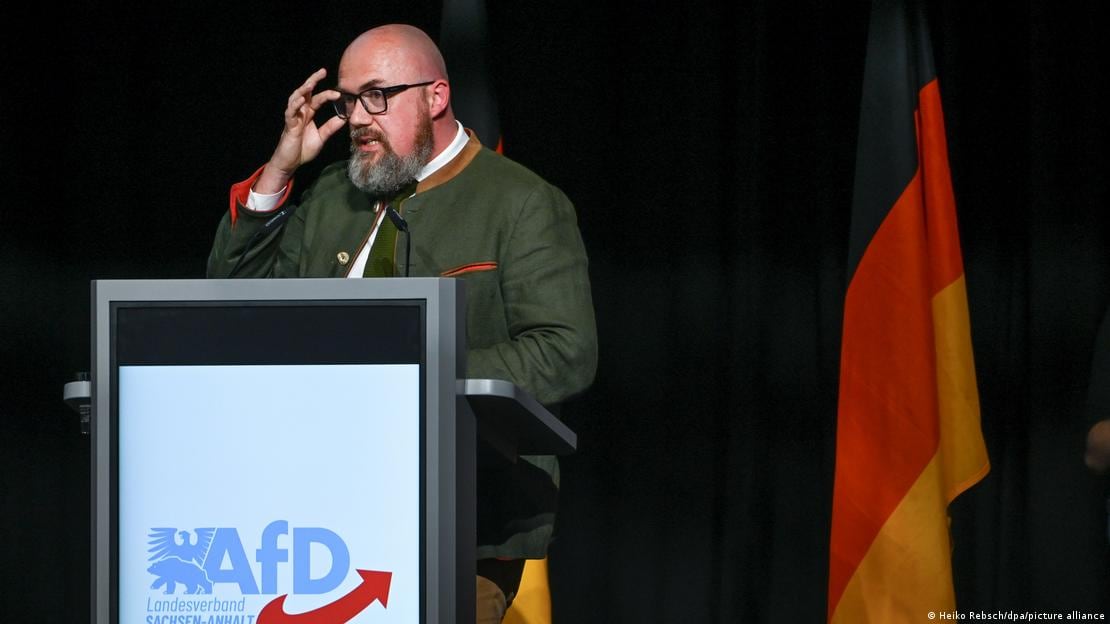 Hans-Thomas Tillschneider es el portavoz de política cultural de la AfD en Sajonia-Anhalt.