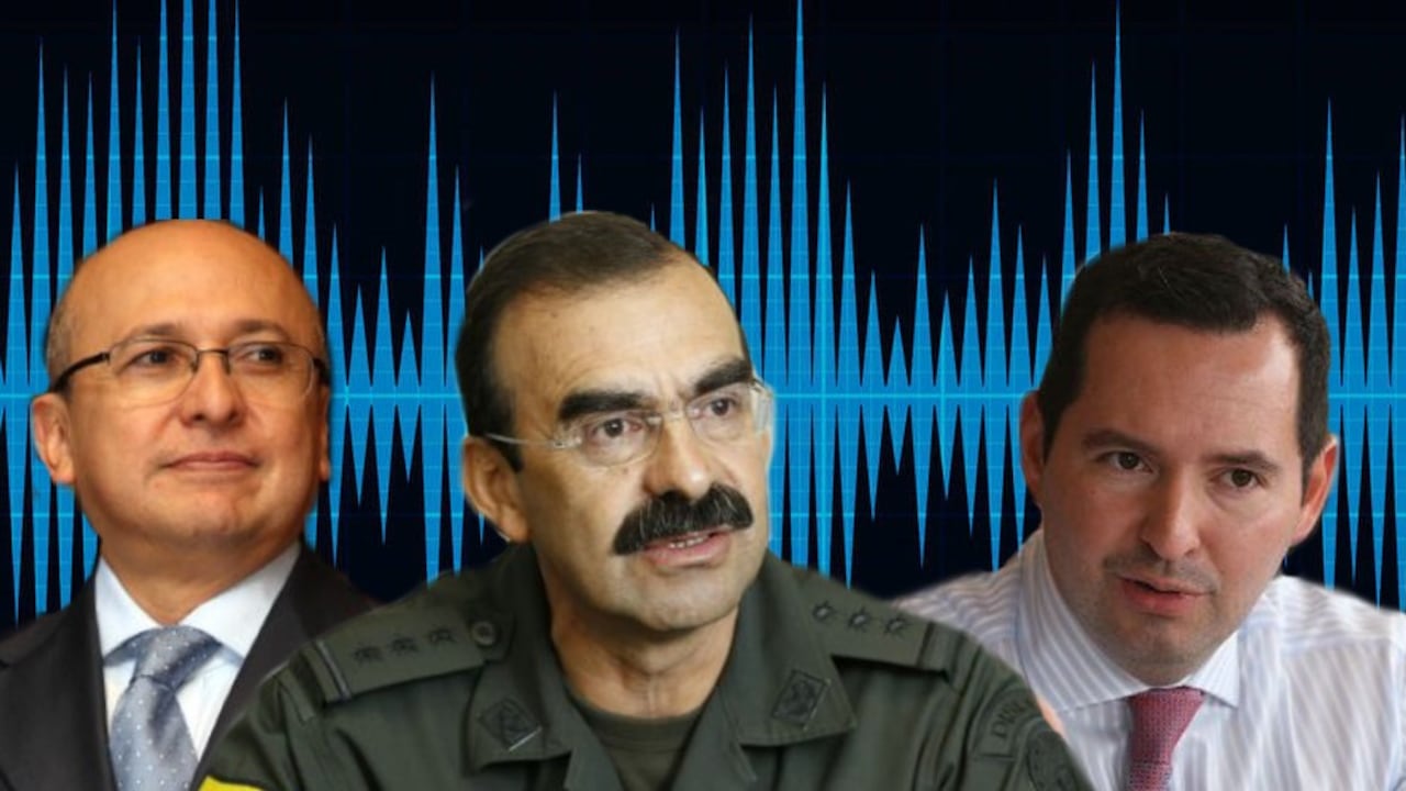 Eduardo Montealegre, Rodolfo Palomino y Jorge Perdomo