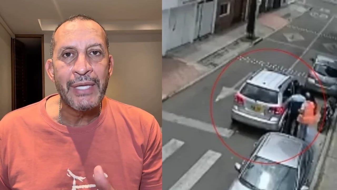 Fernando 'el Flaco' Solórzano publica video de robos en Cedritos.