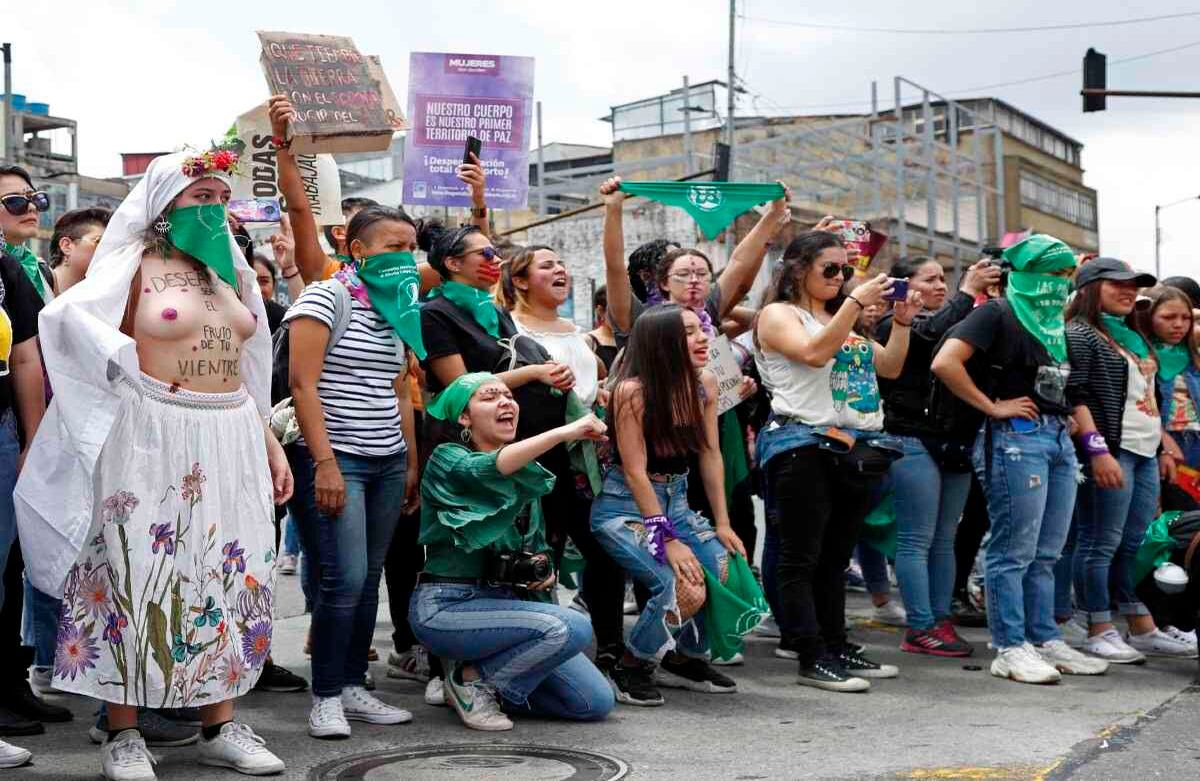 Con los años, el movimiento contra la violencia de género y el femicidio #NiUnaMenos tomó fuerza en América Latina. Foto: León Darío Peláez