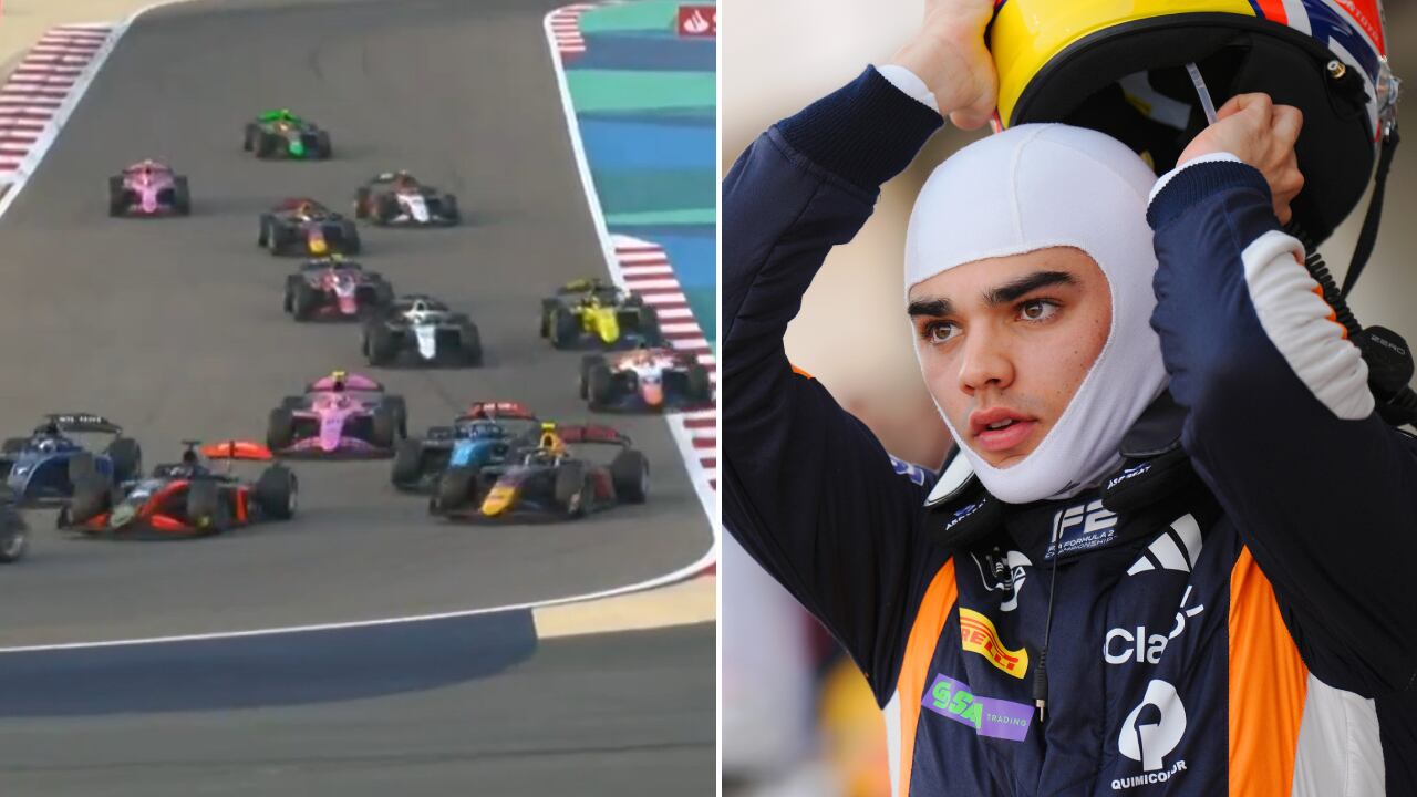 Sebastián Montoya se retiro en la carrera sprint del Gran Premio de Bahrein