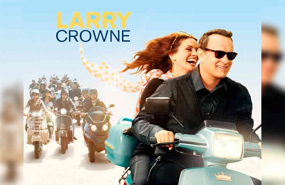 Larry Crowne 2011: Una difícil situación económica obliga a Larry Crowne (Tom Hanks) a reinventar su estilo de vida. Sin trabajo y con deudas decide volver a la universidad para empezar de nuevo. Allí se enamora de su profesora Mercedes Tainot (Julia Roberts) y descubre razones para no temerle a comenzar proyectos, ni a rendirse en el proceso. 