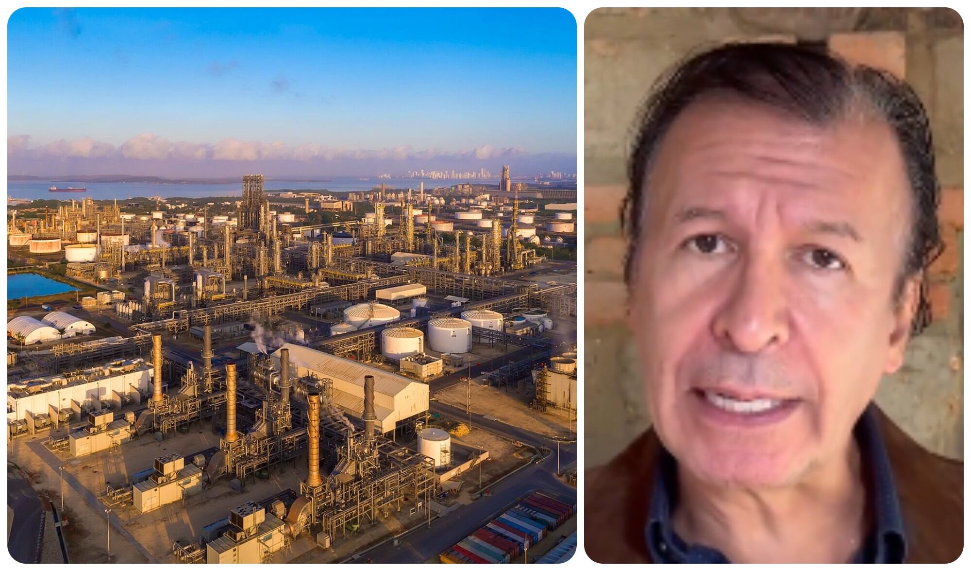 Pablo Bustos, presidente de la Red de Veedurías, hace grave denuncia sobre proceso de contratación en Reficar, filial de Ecopetrol.