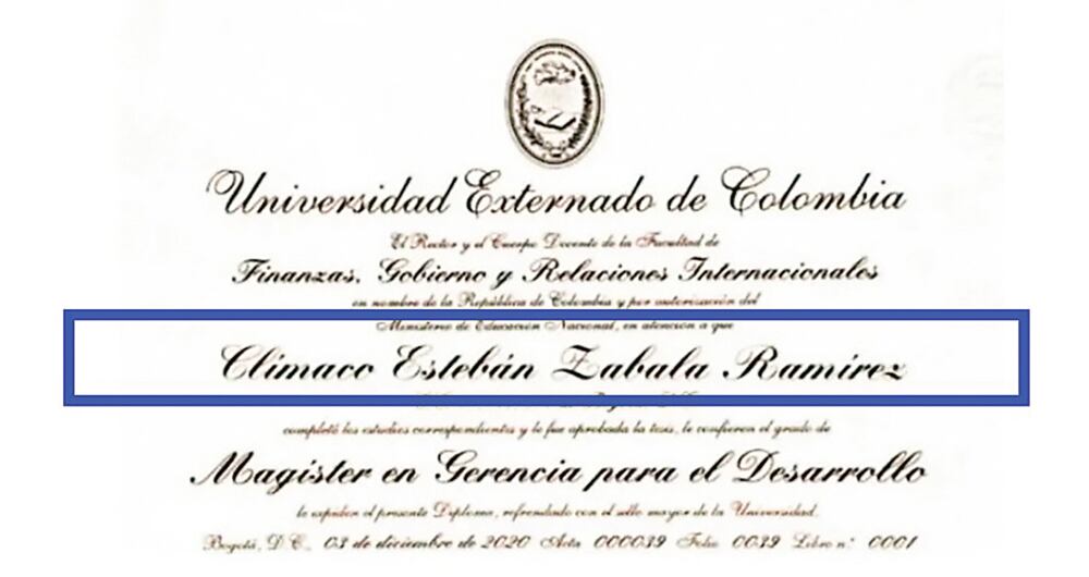 Clímaco Esteban Zabala ha recibido muchas críticas por su fraude. 